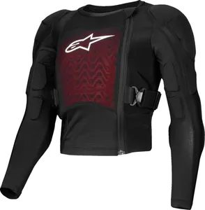 ALPINESTARS JACKET YOUTH BIO-PLASMA LT BLK/W