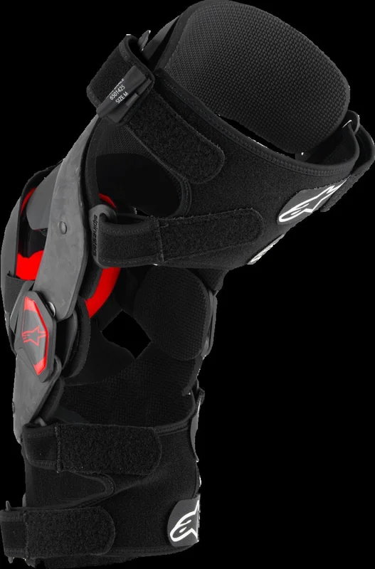 ALPINESTARS S-TECH RK-10 PLSMA KNEE BRACE BLK/RD L