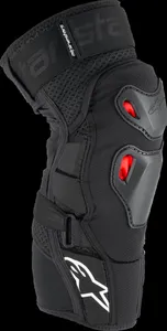 ALPINESTARS KNEE GUARD BIOPRO BLK/RD/WHT