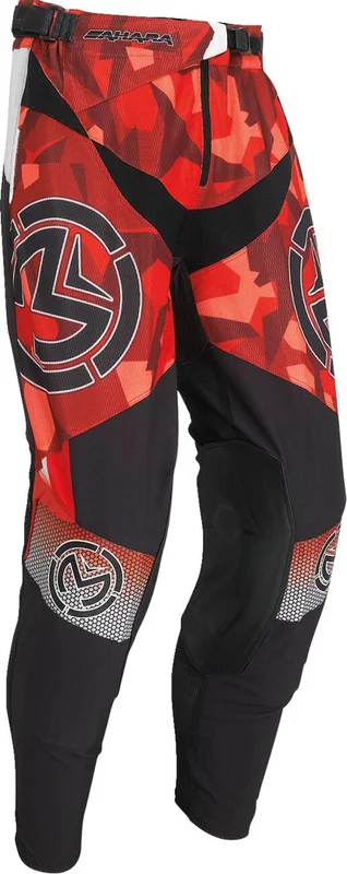 MOOSE RACING PANT SAHARA RD/BK 30