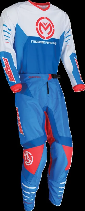 MOOSE RACING PANT QUALIFIER RED/WHITE/BLUE 28