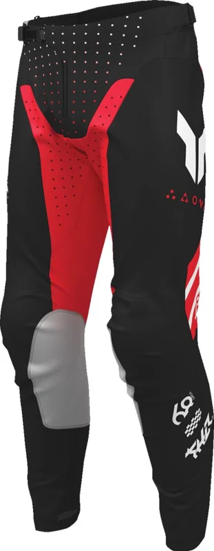 THOR PANT LAUNCHMODE FUTURA BLACK/RED 28