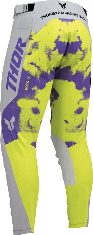 THOR PANT LAUNCHMODE BLEACH GRAY/ACID 30