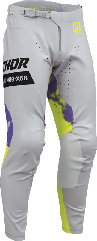 THOR PANT LAUNCHMODE BLEACH GRAY/ACID 44