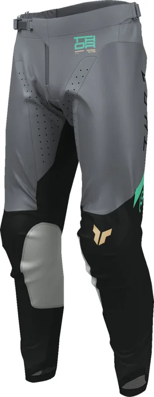 THOR PANT LAUNCHMODE-VENT RAPTOR BLK/CHAR 36