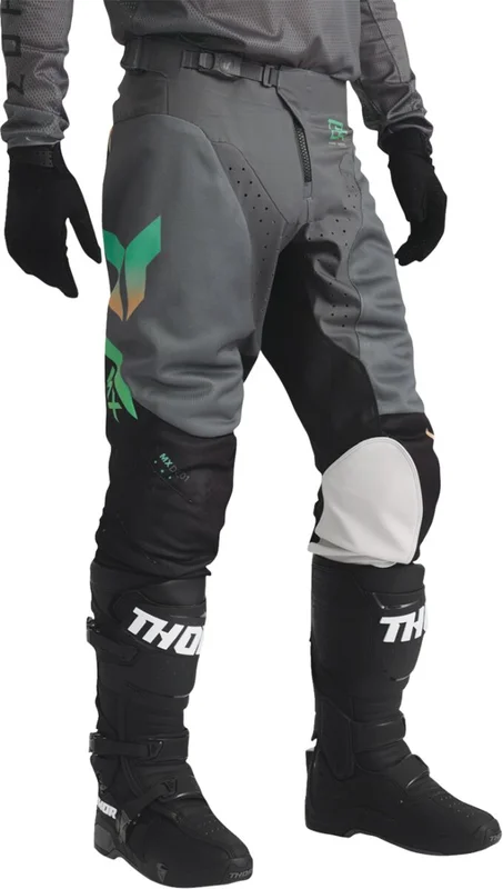 THOR PANT LAUNCHMODE-VENT RAPTOR BLK/CHAR 36