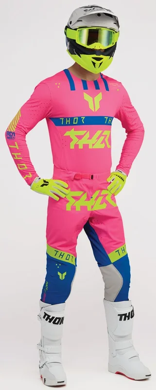 THOR PANTS SPORTMODE FLITE PINK/BLUE 36