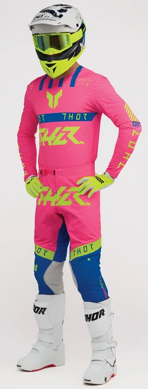 THOR PANTS SPORTMODE FLITE PINK/BLUE 36