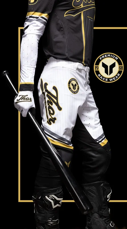 THOR PANTS SPORTMODE BALLER BLACK/GOLD 36