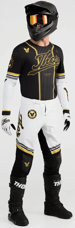 THOR PANTS SPORTMODE BALLER BLACK/GOLD 36