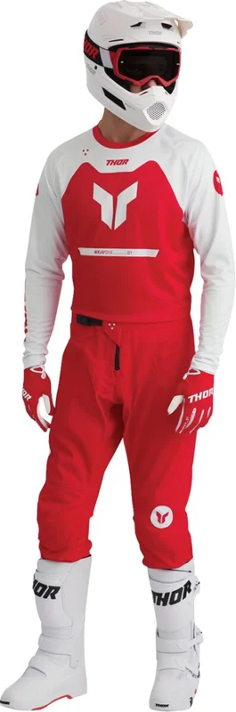 THOR PANTS RIDEMODE MENACE RED 46