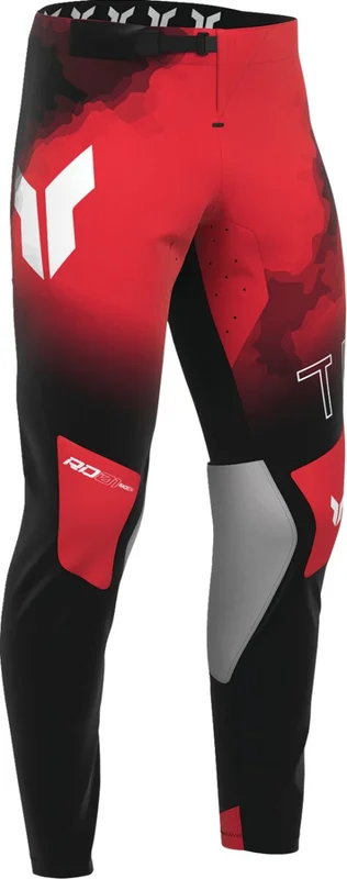THOR PANT SPORTMODE CARBON BK/RD 28