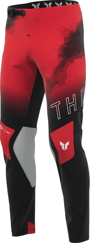 THOR PANT SPORTMODE CARBON BK/RD 31