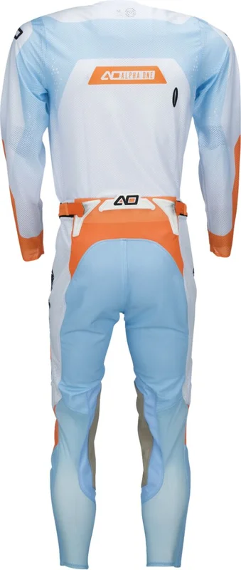 MOOSE RACING PANT ALPHA ONE WHITE/BLUE 28