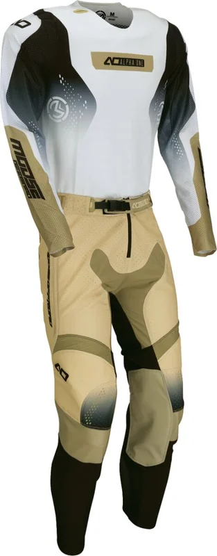 MOOSE RACING PANT ALPHA ONE TAN/BLACK 28