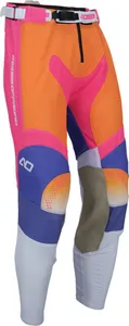 MOOSE RACING PANT ALPHA ONE ORANGE/PURPLE