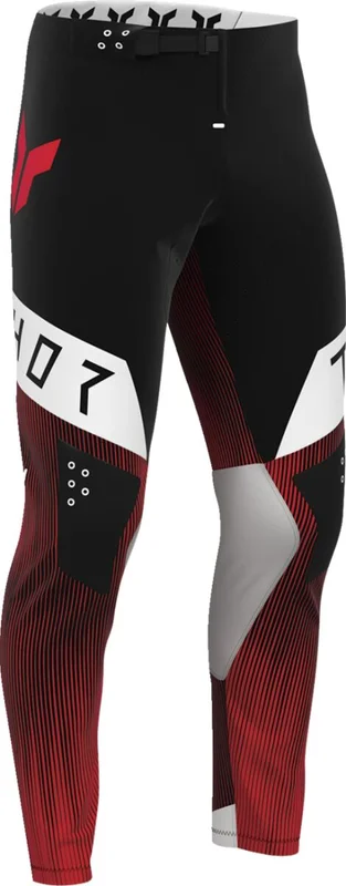 THOR PANT SPORTMODE VANISH BK/RD 28