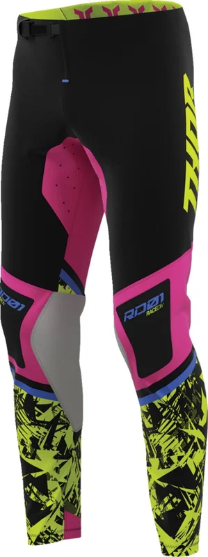 THOR PANT SPORTMODE PUNKD BK/FU 28