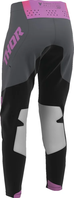THOR PANT WMN SPORTMODE VELOCITY BLK/ORCH 1/2