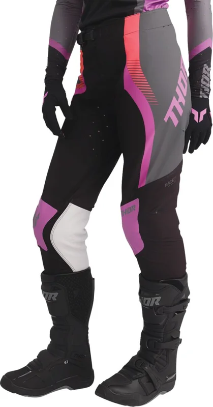THOR PANT WMN SPORTMODE VELOCITY BLK/ORCH 1/2