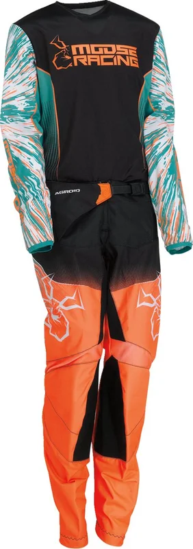 MOOSE RACING PANT YTH AGRD TL/OR/BK 18
