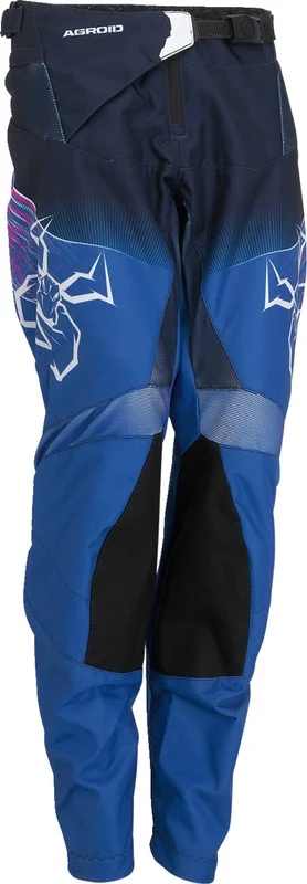 MOOSE RACING PANT YTH AGRD PK/BL 18