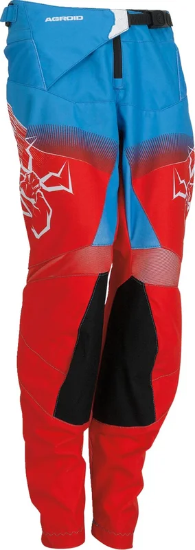MOOSE RACING PANT YTH AGRD RD/WH/BL 18
