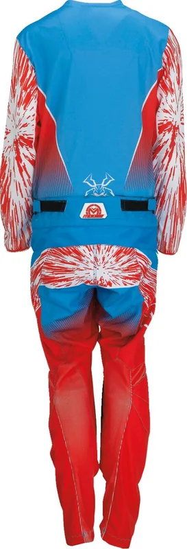 MOOSE RACING PANT YTH AGRD RD/WH/BL 18