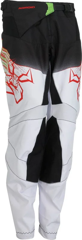 MOOSE RACING PANT YTH AGRD GN/RD/BK 18