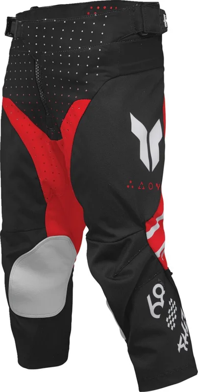 THOR PANT YTH LAUNCHMODE FUTURA BLACK/RED 18