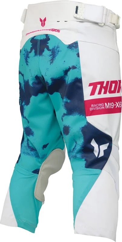 THOR PANT YTH LAUNCHMODE BLEACH WHT/AQ 24