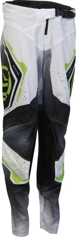 MOOSE RACING PANT YTH QUALIFIER WHITE/BLACK