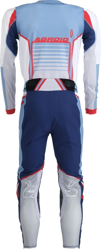 MOOSE RACING Agroid Jersey - Gray/Blue - Small