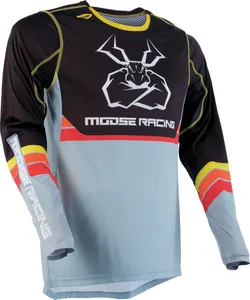 MOOSE RACING JERSEY AGROID GY/YL