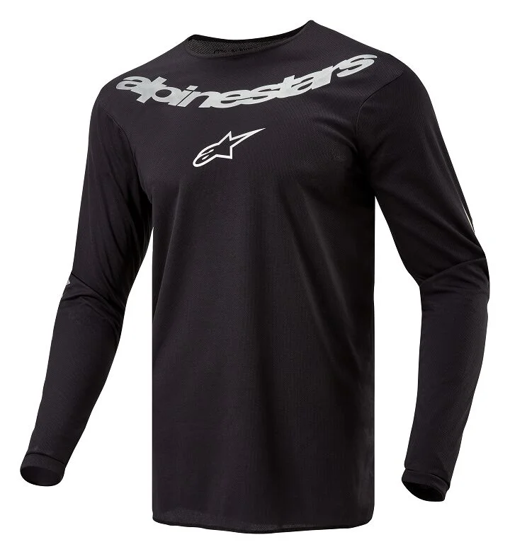 ALPINESTARS JERSEY F-GRAPH BLK/SILV S