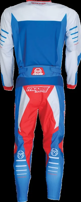 MOOSE RACING JERSEY QUALIFIER RED/WHITE/BLUE LG