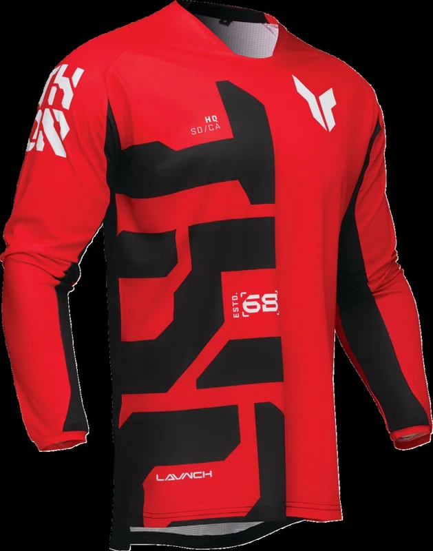 THOR JERSEY LAUNCH FORGE RED LG