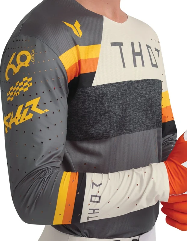 THOR JERSEY SPORTMODE LEAGUE CHAR/WHT S