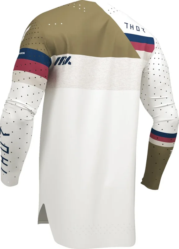 THOR JERSEY SPORTMODE LEAGUE WHT/COP S