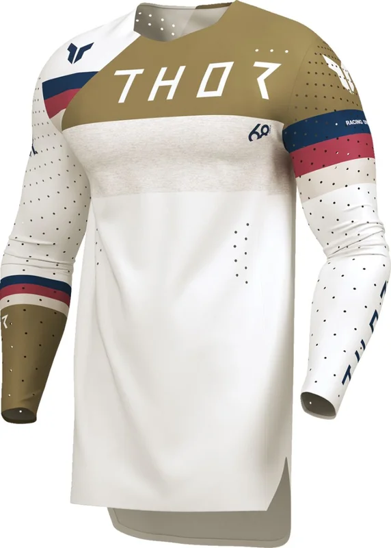 THOR JERSEY SPORTMODE LEAGUE WHT/COP S