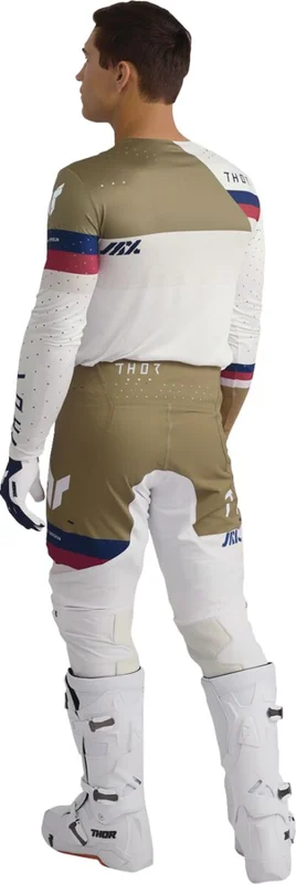 THOR JERSEY SPORTMODE LEAGUE WHT/COP S