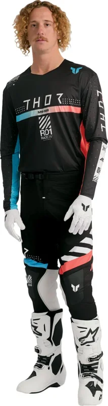 THOR JERSEY SPORTMODE SYNTH BLACK M