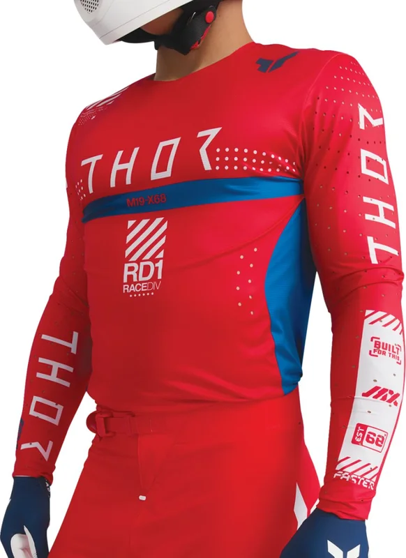 THOR JERSEY SPORTMODE SYNTH RED L