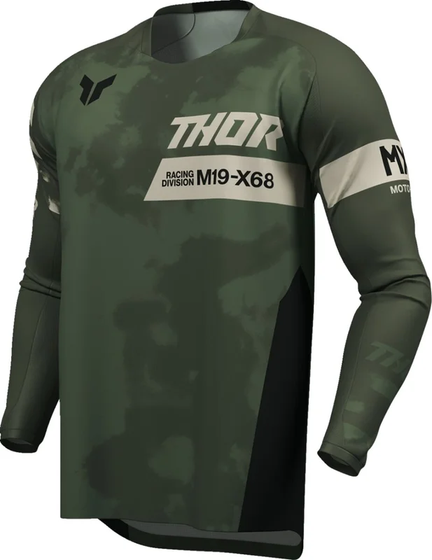 THOR JERSEY LAUNCHMODE BLEACH BLK/CAMO S