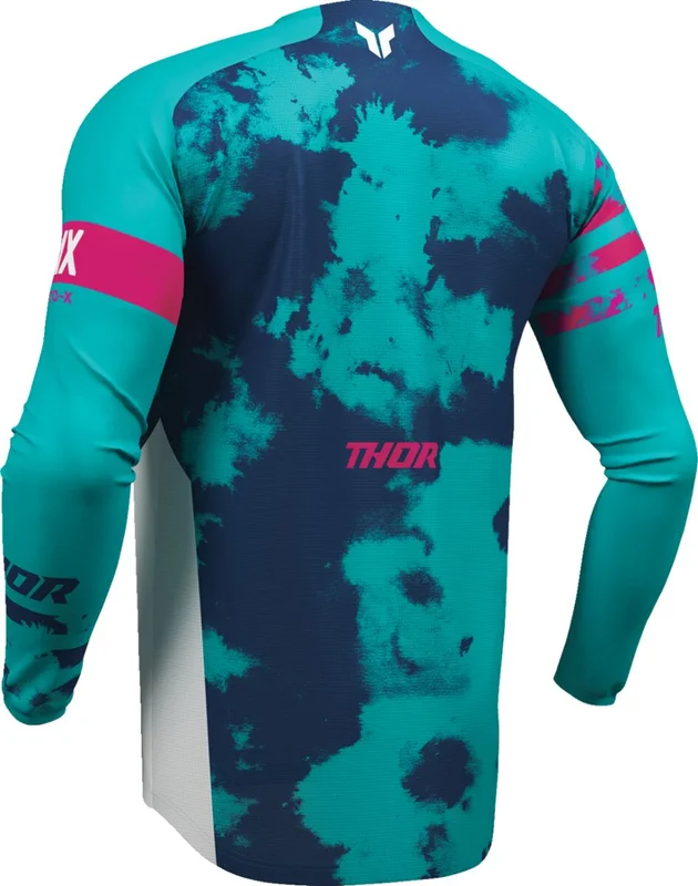 THOR JERSEY LAUNCHMODE BLEACH WHT/AQ M