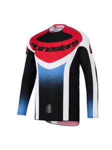 ALPINESTARS JERSEY TECHSTAR KNIF BLK/WH/RE