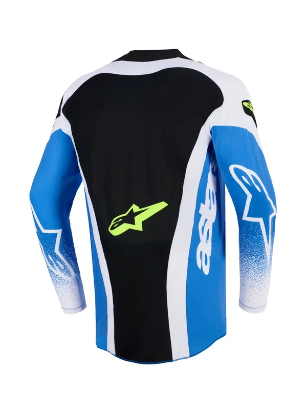 ALPINESTARS JERSEY TECHSTAR KNIF BLUE/BLK/YL S