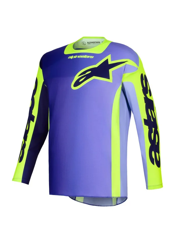 ALPINESTARS JERSEY RACER PORTL PURPLE/YEL 2X