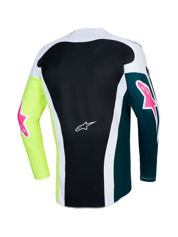 ALPINESTARS JERSEY RACER PORTL GRN/WH/BLK 2X