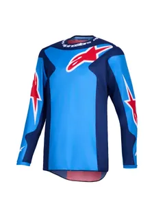 ALPINESTARS JERSEY FLUID GRID BLUE/RED